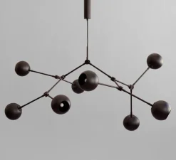 Lustre, Drop Globe Big, noir brûlé, L150cm, H85cm - 101 Copenhagen
