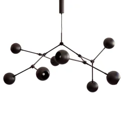 Lustre, Drop Globe Big, noir brûlé, L150cm, H85cm - 101 Copenhagen