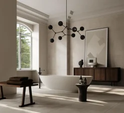 Lustre, Drop Globe Mini, noir brûlé, L95cm, H55cm - 101 Copenhagen