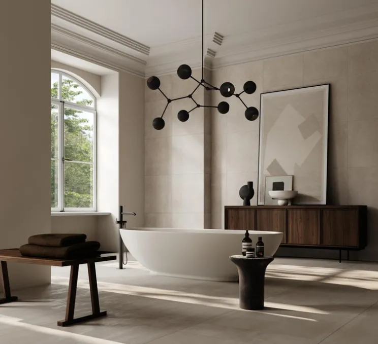 Lustre, Drop Globe Mini, noir brûlé, L95cm, H55cm - 101 Copenhagen