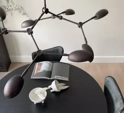 Lustre, Drop mini, noir brûlé, L111cm, H54cm - 101 Copenhagen