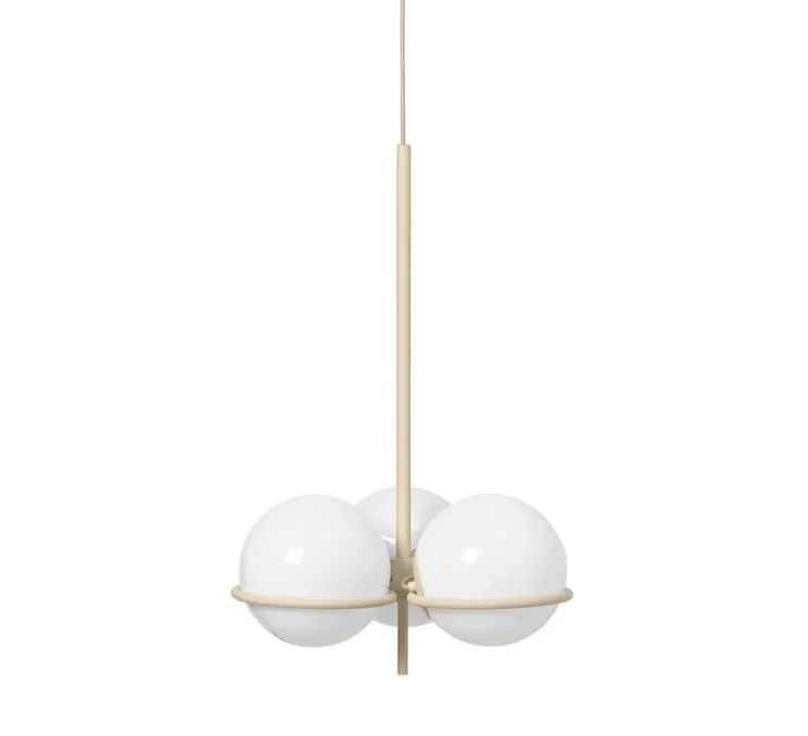Lustre, Era, beige, Ø48cm, H20cm - Ferm Living