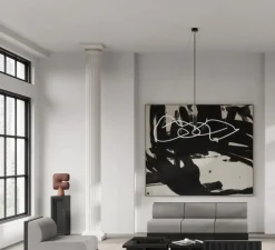 Lustre, Ghost, Big, blanc, bronze, LED, dim, 2400K, 2059 lm, L156cm, H47cm - 101 Copenhagen