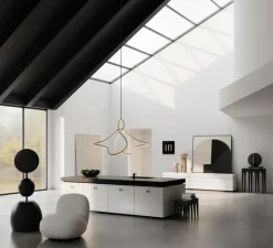 Lustre, Kumo Big, laiton, LED, 2400K, 2059 lm, L100cm, H88cm - 101 Copenhagen