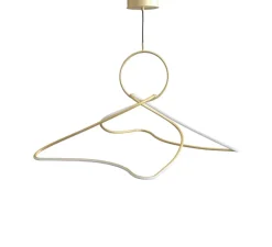 Lustre, Kumo Big, laiton, LED, 2400K, 2059 lm, L100cm, H88cm - 101 Copenhagen