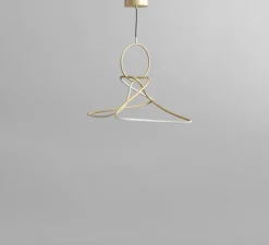 Lustre, Kumo Mini, laiton, LED, 2400K, 2059 lm, L95cm, H75cm - 101 Copenhagen