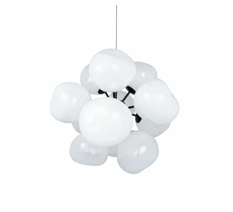 Lustre, Melt Burst, opal, LED, dim, 3000K, 7100 lm, Ø153cm, H164cm - Tom Dixon