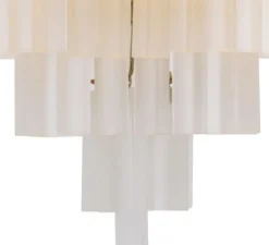 Lustre, Nova, nickel, verre dépoli, Ø60cm, H60cm - Eichholtz