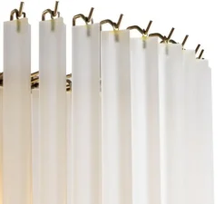 Lustre, Nova, nickel, verre dépoli, Ø60cm, H60cm - Eichholtz