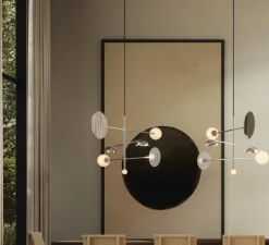 Lustre, Sahn, chrome, L125cm, H58cm - 101 Copenhagen