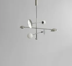 Lustre, Sahn, chrome, L125cm, H58cm - 101 Copenhagen