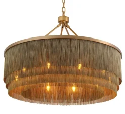 Lustre, Tissot L, laiton antique, Ø90cm, H61cm-Eichholtz