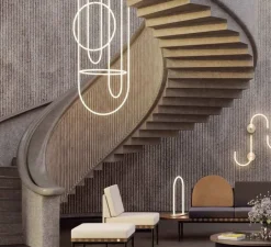 Lustre, Unseen, Chandelier, LED, dim, 2700K, 15883 lm, Ø100cm, H210cm - Petite Friture