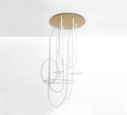 Lustre, Unseen, Chandelier, LED, dim, 2700K, 15883 lm, Ø100cm, H210cm - Petite Friture