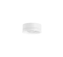 Plafonnier, 432 Ways, terracotta, collerette blanche, IP40, LED, dim, 2700K, 753 lm, Ø6cm, H11cm - Panzeri