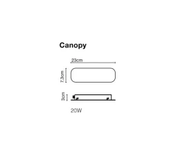 Plafonnier, Ambrosia 120, or mat, LED, 3000K, 2256 lm, L120cm, H26,6cm - Marset