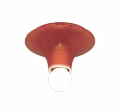 Plafonnier, applique, Teti, transparent orange, Ø14cm, H7cm - Artemide