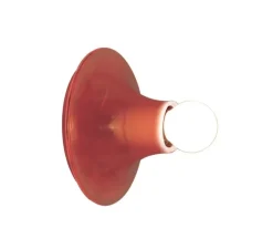 Plafonnier, applique, Teti, transparent orange, Ø14cm, H7cm - Artemide