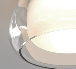 Plafonnier, Aquina 360, chrome, Ø36cm, H17,6cm - Astro