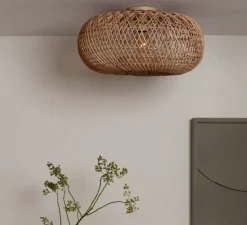 Plafonnier, Arizona, naturel, L50cm, H36cm - Good&Mojo