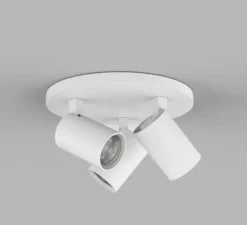 Plafonnier, Ascoli Triple Round, blanc, Ø22cm, H13cm - Astro