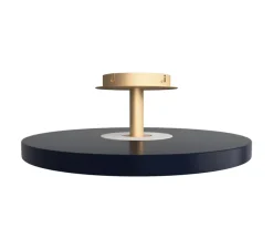 Plafonnier, Asteria UP, large, gris anthracite, LED, 3000K, 2300lm, Ø60cm, H21cm - Umage