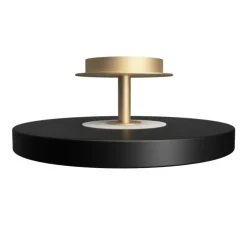 Plafonnier, Asteria UP PLUS, medium, noir, LED, dim, 2400-3000K, 1200 lm, Ø40cm, H17,1cm - Umage