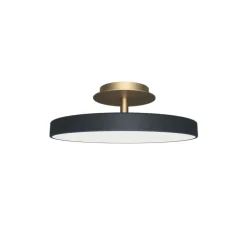 Plafonnier, Asteria UP PLUS, mini, gris anthracite, LED, dim, 2400-3000K, 1500 lm, Ø31cm, H11cm - Umage