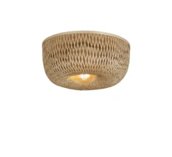 Plafonnier, Barbados, naturel, Ø35cm, H17cm - Good&Mojo
