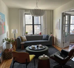 Plafonnier, Benitier, soie blanc, Ø70cm, H25cm - Gong