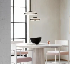 Plafonnier, Beran Small , bronze sombre, LED, dim, 2700K, 700 lm, Ø26cm, H6cm - Bert Frank