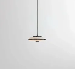 Plafonnier, Beran Small , bronze sombre, LED, dim, 2700K, 700 lm, Ø26cm, H6cm - Bert Frank