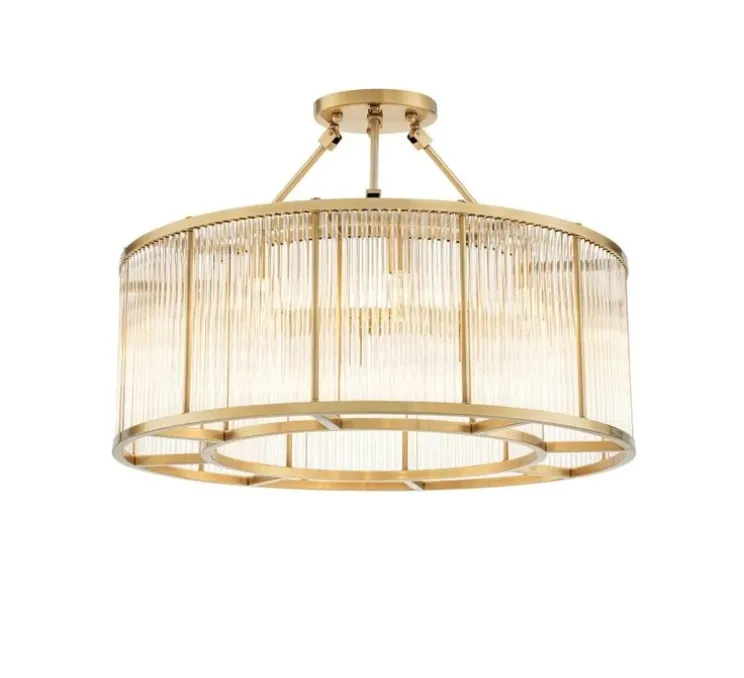 Plafonnier, Bernardi L, or, Ø80cm, H61cm - Eichholtz