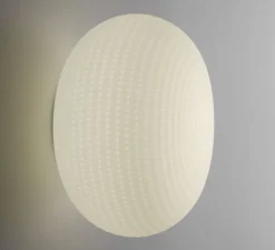 Plafonnier, Bianca Piccola, blanc, Ø16cm, H12cm - Fontana Arte