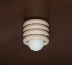 Plafonnier, Bibi, ivoire, Ø17,2cm, H22,9cm - Hudson Valley Lighting