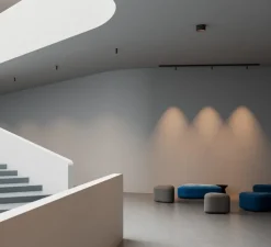 Plafonnier, Bind Solo, spectre large, noir, LED, dim, tunable white + DALI-2, 1800K - 4000K, 571 lm - 895 lm, Ø18,5cm, H11cm - Vibia