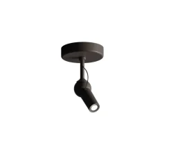 Plafonnier, Bird + 2 tiges incluses, noir, LED, dim, 2700K, 660 lm, Ø11cm, H39cm - KDLN