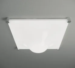 Plafonnier, Bolla, blanc, L35cm, H15cm - Martinelli Luce