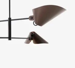 Plafonnier, Bonnet SC91, bronze, noir, Ø100cm, H40cm - Andtradition