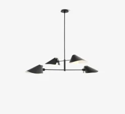 Plafonnier, Bonnet SC92, noir, Ø100cm, H110cm - Andtradition