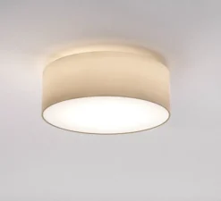 Plafonnier, Cambria 380, tissu beige mastic, Ø38cm, H13,7cm - Astro Lighting