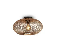 Plafonnier, Cango S, naturel, Ø40cm, H20cm - Good&Mojo