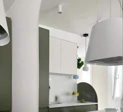 Plafonnier, Claudia, blanc, Ø5,5cm, H10cm - Zangra