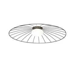 Plafonnier, Clock 3.0, noir, LED, 2700K, 650lm, Ø65,4cm, H9,2cm - Wever&Ducré
