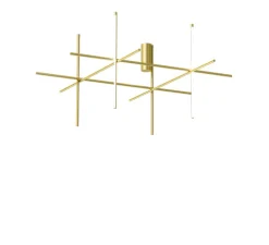 Plafonnier, Coordinates Ceiling 4, champagne, LED, 2700K, 8830lm, Ø176,2cm, H95cm - Flos
