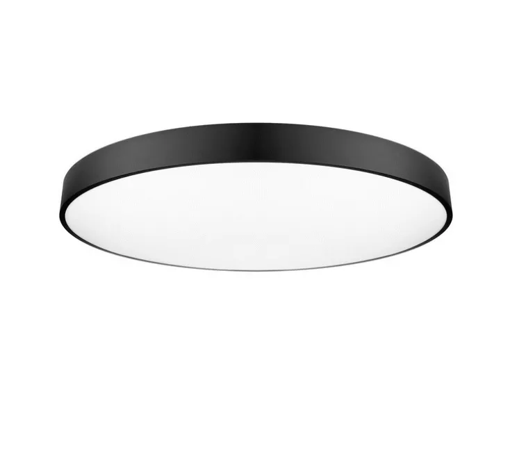 Plafonnier, DRONE, Noir, LED, 3000k, 6680lm, Ø60cm, H7cm - Onok