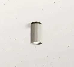 Plafonnier, Dune 299.06.OSC, laiton bruni et céramique, Ø10cm, H16,5cm-Il Fanale