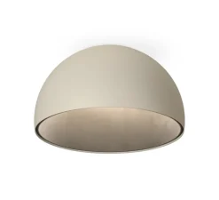 Plafonnier, Duo Petra 4879, beige, LED, dim, 2700K, 207 lm, Ø70cm, H38,5cm - Vibia