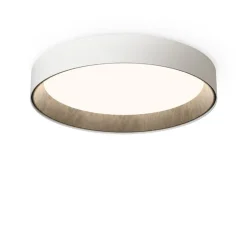 Plafonnier, Duo Petra 4873, blanc, LED, dim, 2700K, 3959 lm, Ø78,5cm, H12,5cm - Vibia
