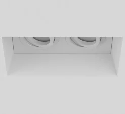 Plafonnier encastrable, Blanco Twin Adjustable, blanc, L11,5cm, H19,5cm - Astro